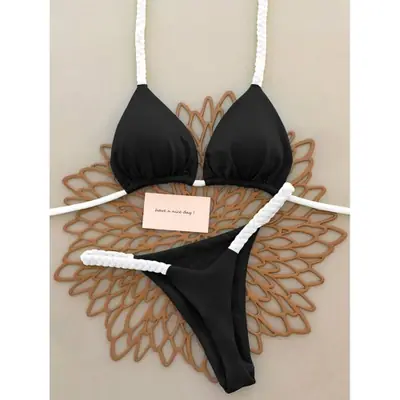 Image de Bikini Push-Up Sexy 2025 - Micro Bikini Brésilien pour Femmes
