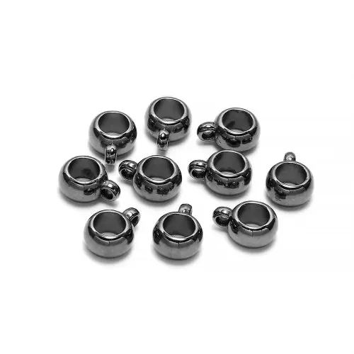 Image de 50 Breloques Acryliques avec Trou Grand - Idéales pour la Création de Bijoux