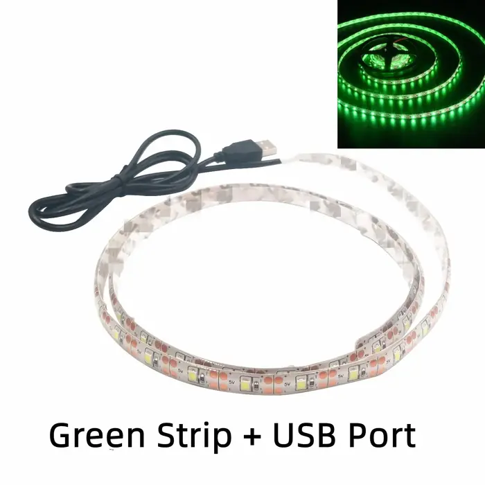Image de Bande LED USB Blanc Chaud - Éclairage Déco TV & Maison