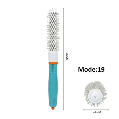 Image de Brosse à Cheveux Pro - Rouleaux Bouclés Bleu