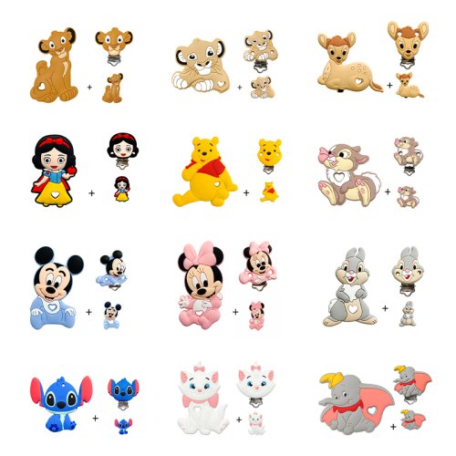 Bild von Mickey & Minnie Silikon-Beißeinheiten – Süßes Baby-Spielzeug