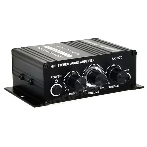 Image de Ampli HIFI AK-270 2.0 - Son Stéréo Puissant pour Home Cinéma