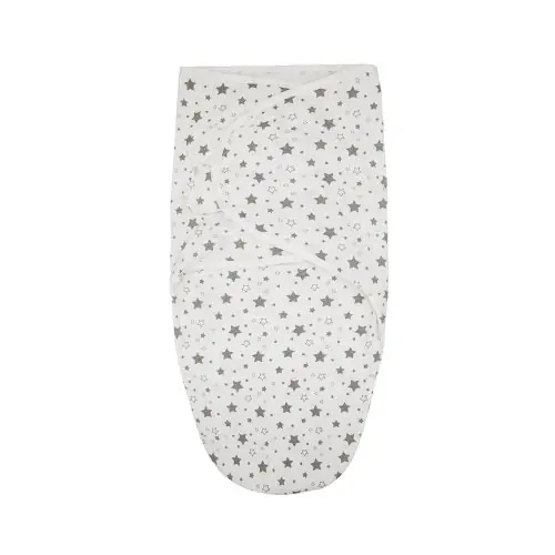 Image de Sac de Couchage Bébé en Coton 100% - Swaddle Confortable