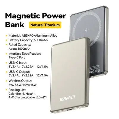 Image de Chargeur Portable Magnétique 20W pour iPhone