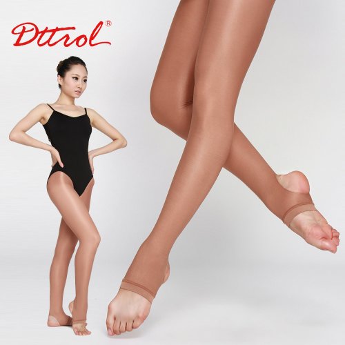 Zdjęcie Dzieci kobiety błyszczące rajstopy elastyczne pończochy lśniące brokatowe spodnie obcisłe połyskujące balet joga rajstopy kształtujące skarpetki dziewczęce