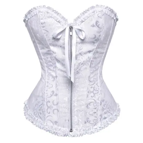 Image de Corset Victorien Dentelle - Style Gothique & Élégant