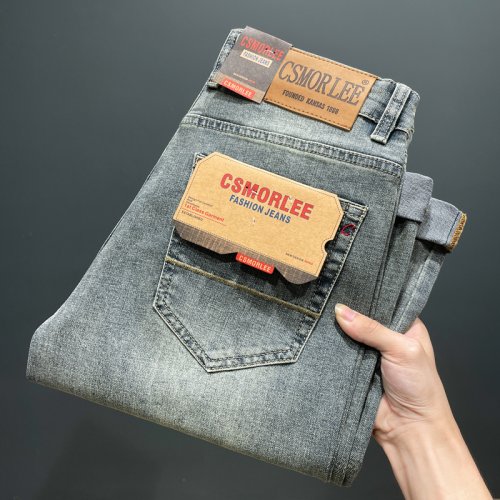 Afbeelding van Stijlvolle Heren Jeans – Losse Pasvorm & Comfortabele Stretch