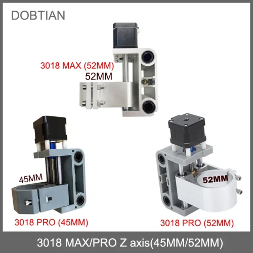 Bild von CNC 3018 PRO Z-Achse Spindelmotorhalterung 775 Spindelhalter 45 mm, CNC 3018 MAX Aluminium Z-Achse 200 W/500 W Spindelhalter 52 mm
