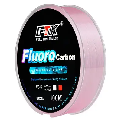 Image de Ligne de Pêche Fluorocarbone 100m - Ultra Résistante & Invisible
