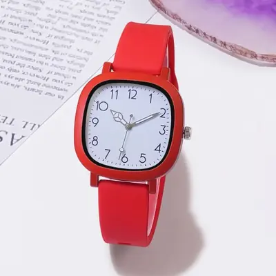 Image de Montre Ours en Silicone - Tendance & Douce pour Filles