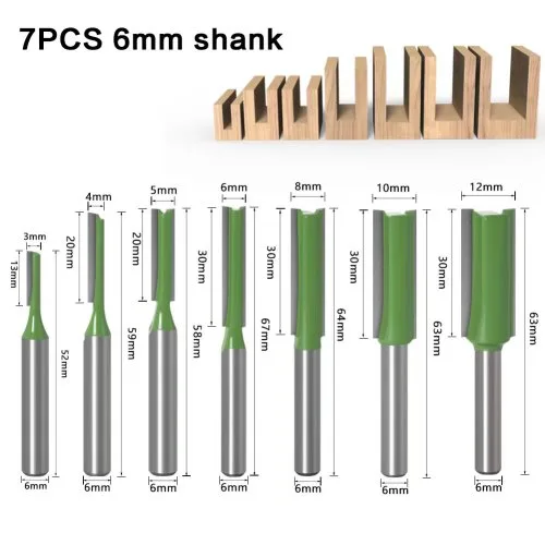 7Pcs 6mm