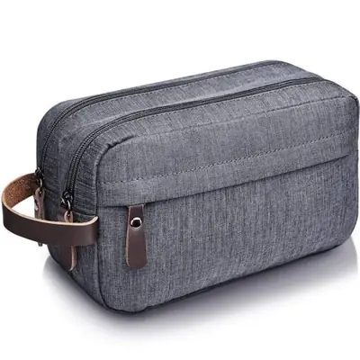 Image de Trousse de Toilette de Voyage Homme - Étanche & Pliable