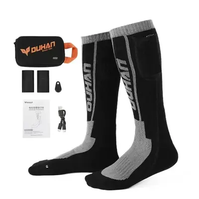 Image de Chaussettes Chauffantes Électriques pour Ski & Randonnée