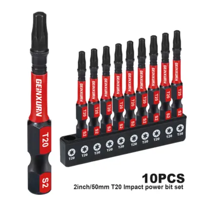 Image de Jeu d'embouts Torx T20 Magnétiques 2 Pouces - Précision & Durabilité