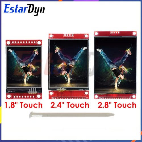 Image de Écran TFT tactile 1.8"/2.4"/2.8" SPI LCD ST7789 - Module d'affichage intelligent