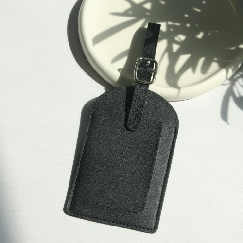 Image de Étiquettes de Bagage en Simili-Cuir - Élégantes & Pratiques