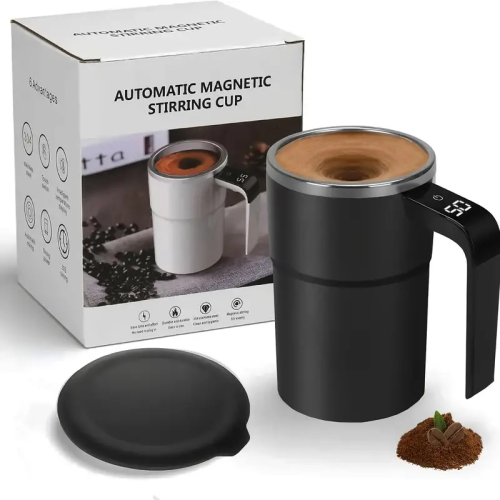 Immagine di Tazza da caffè elettrica da 380 ml con miscelazione automatica IP67 Tazza da caffè impermeabile senz...