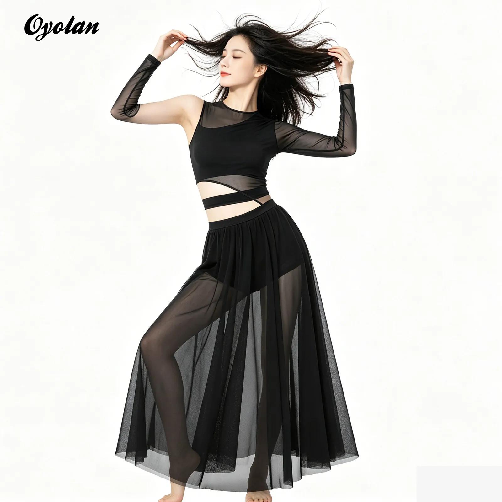 Image de Robe de Danse Élégante avec Fente Latérale