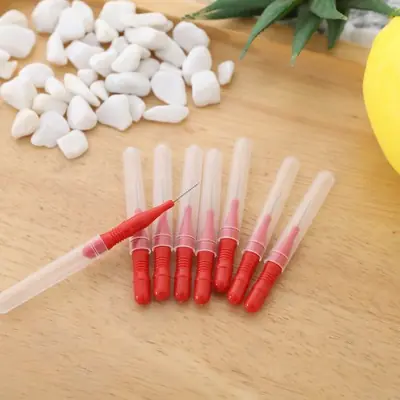 Image de Brosses Interdentaires 50 pcs - Nettoyage Profond des Dents