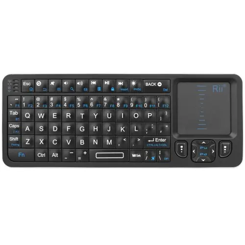 Image de Clavier Mini Bluetooth Rétroéclairé avec Pavé Tactile