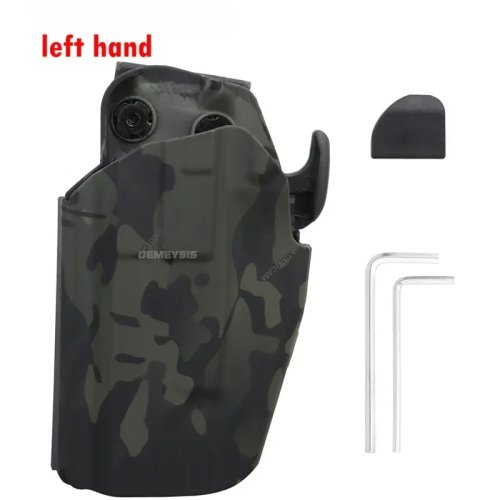 Schwarz camouflage links