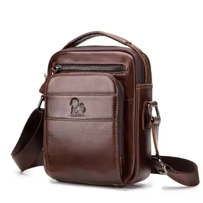Image de Sac Bandoulière Homme Cuir - Élégant & Sportif
