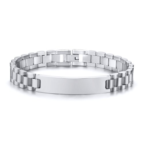 Image de Bracelet d'Identification Luxe - Personnalisé & Élégant