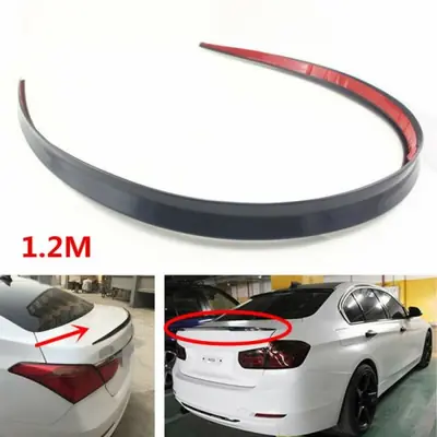 Image de Aile Arrière en Fibre de Carbone Universelle - Style Sportif pour Voiture