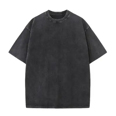 T-Shirt Homme Oversize Vintage - Coton Lourd 230g