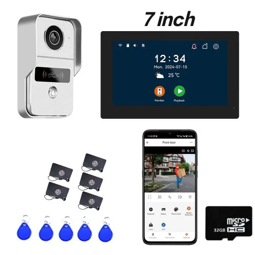 7inch czarny LCD