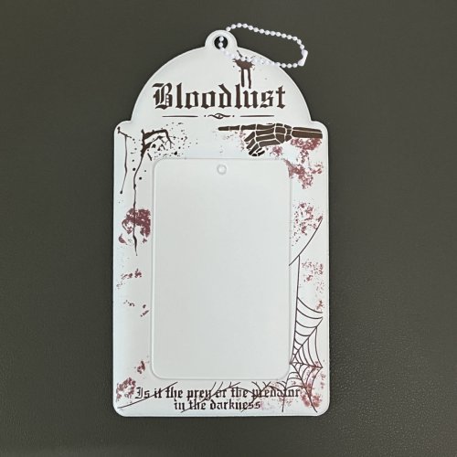 Afbeelding van Fotokaarthouder Gotische stijl Zwart Wit Kruis K-Pop Fotohouder Klassiek Europees 3-3,5-in Anime Game Card Storage Clip