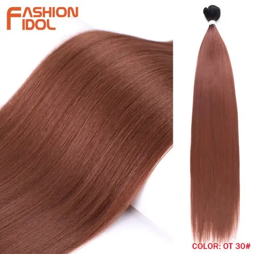 Image de Extensions de Cheveux Longs Blondes Ombrées - 24 Pouces