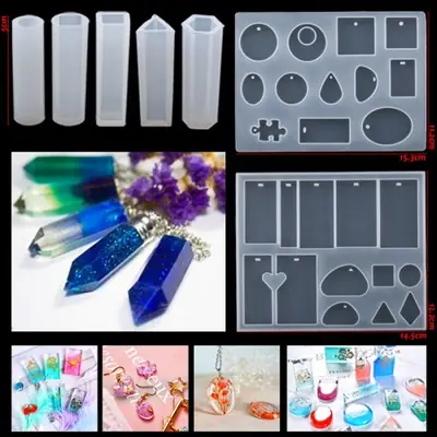 Image de Kit Moules Silicone 16 Styles - Création de Bijoux DIY