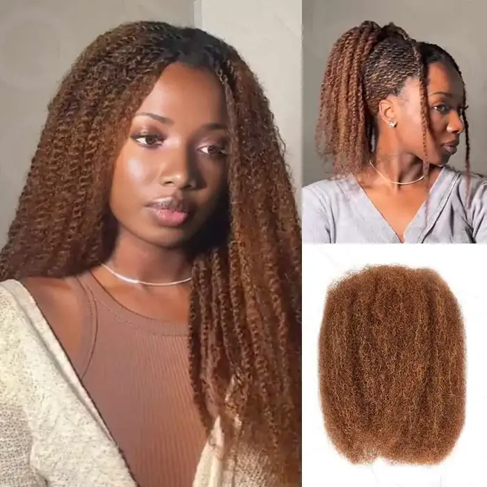 Image de Cheveux Afro Kinkys Peruvien 100% Remy - Mini Twist 50g