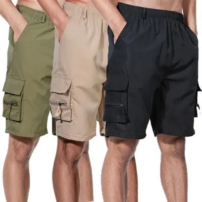 Image de Short Cargo Homme Grande Taille - Tendance Été