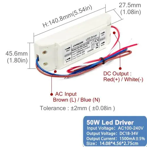 1500 mA DC 18-34 V