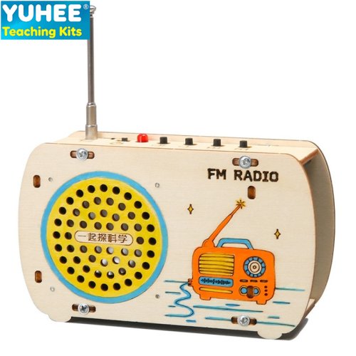 Afbeelding van Radio Kit voor Kinderen – Educatief & Wetenschappelijk Speelgoed