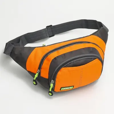 Image de Sac de voyage étanche à fermeture éclair – Grand sac banane pour hommes et femmes