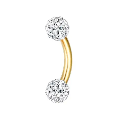 Image de Anneaux de Piercing 16G - Acier Inoxydable & CZ