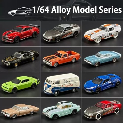 Bild von Maßstab 1:64 JDM Corvette GT500 Firebird Daytona Stardust – Legierung Druckguss Modellauto-Serie, Miniaturautos für Kinder und Sammler als Geschenk