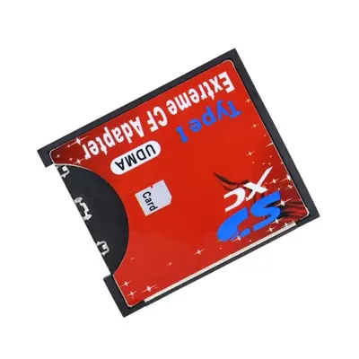Image de Adaptateur SD vers CF : Compatible SDHC/SDXC/MicroSD