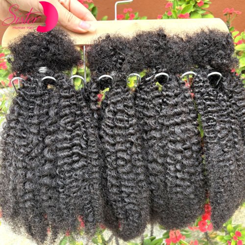 Afbeelding van Afro Kinkig Krullend Haar Extensions - 16 inch 4C