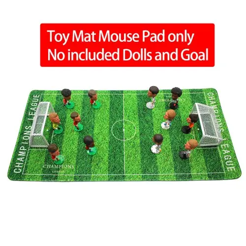 Image de Tapis de Parking Miniature Terrain de Football 1:64