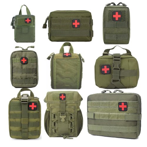 Image of All-in-One Outdoor Survival Waist Pack with Emergency Medical Kit, EDC Tools, and Hunting Vest Design for Camping and Wilderness Adventures