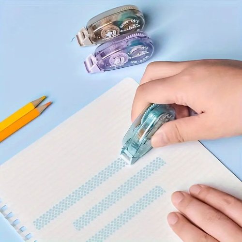 Immagine di Nastro Adesivo Biadesivo Forte da 4 Pezzi – Ideale per Album Fai Da Te, Collage, Progetti Artigianali e Materiali Scolastici