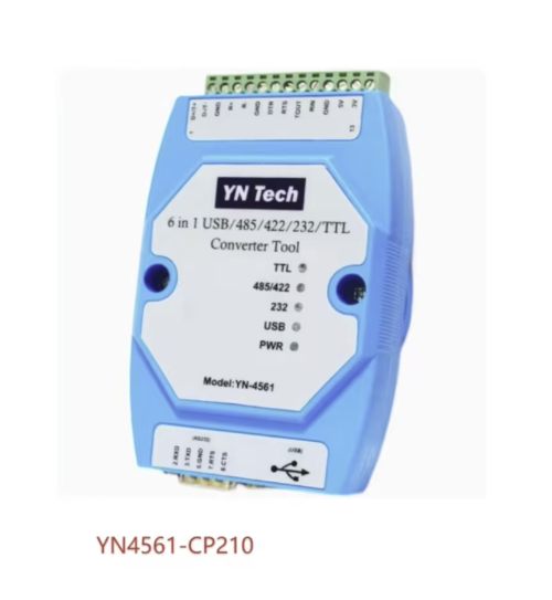 Afbeelding van Zes-In-een Seriële Module CP2102 Usb/485/422/232/Ttl Wederzijdse Conversie Seriële com