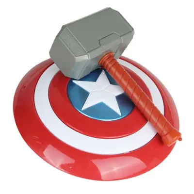 Image de Bouclier Captain America & Marteau Thor - Jouets d'Action