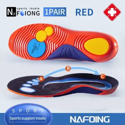 Image de Semelles de Sport Anti-Choc Respirantes pour Hommes et Femmes