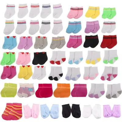 Image de Chaussettes Adorables pour Poupée 18 Pouces