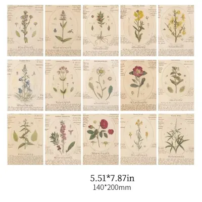 Image de Papier Décoratif Vintage - Lot de 30 Feuilles pour Scrapbooking